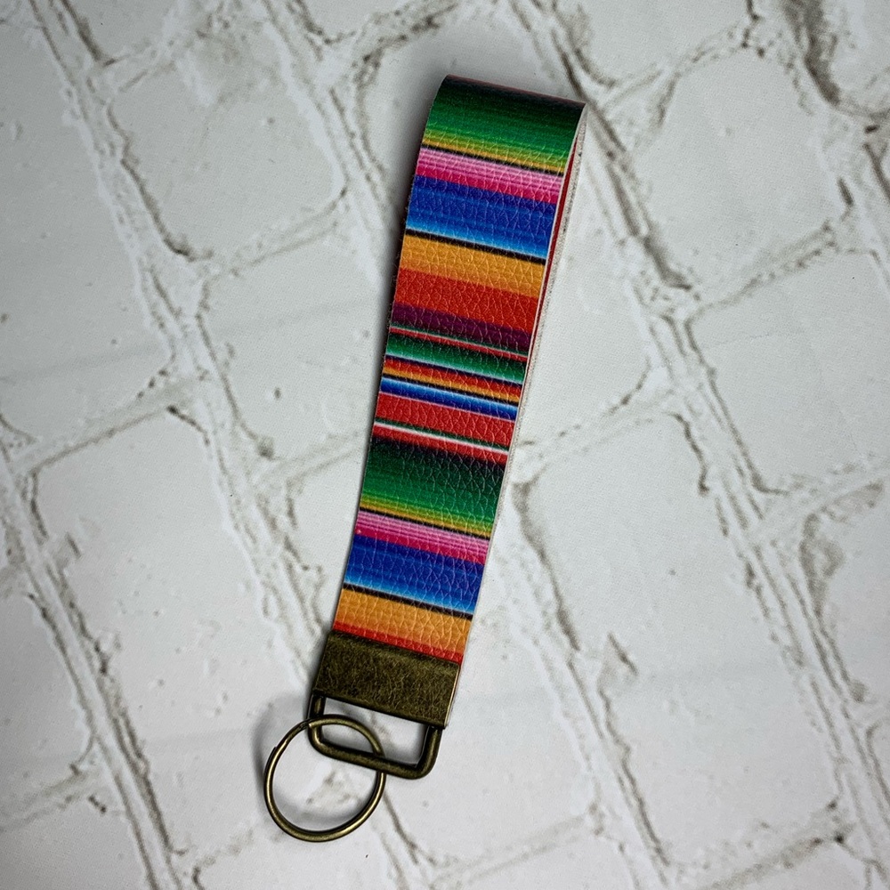 Serape Keychain Stripes